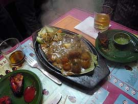夕飯