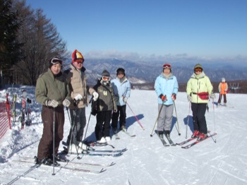 2008年1月　スキーツアー